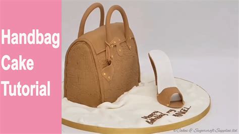 designer handbag cake instructions